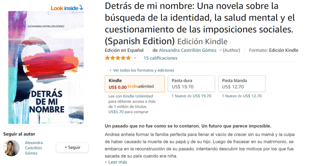 Regístrate en Kindle Unlimited para una prueba gratis